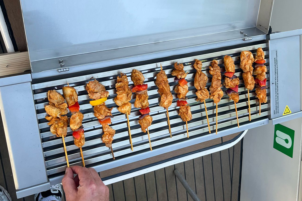 Barbecue boot Amsterdam