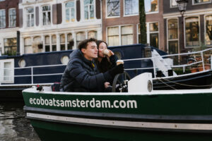 self drive boat amsterdam winter