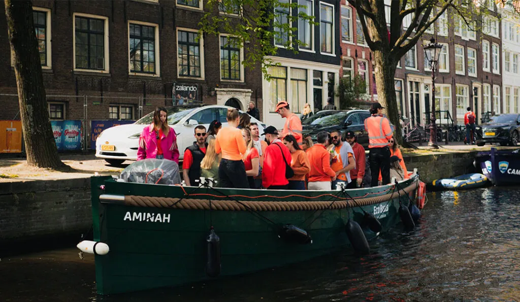 varen met koningsdag in amsterdam