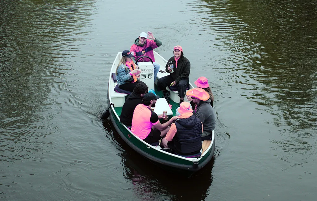 Small Gay Pride Boats without Skipper