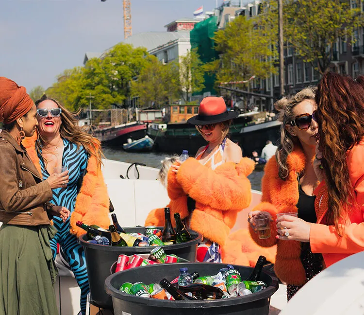 kings day private boot amsterdam