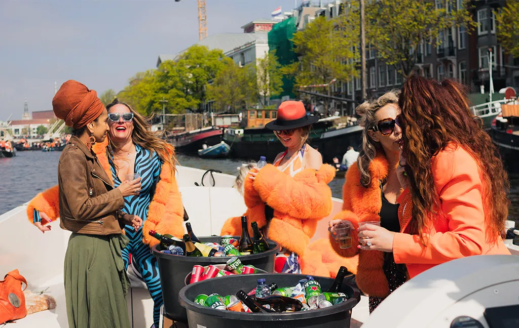 King’s Day Private Boat with Skipper