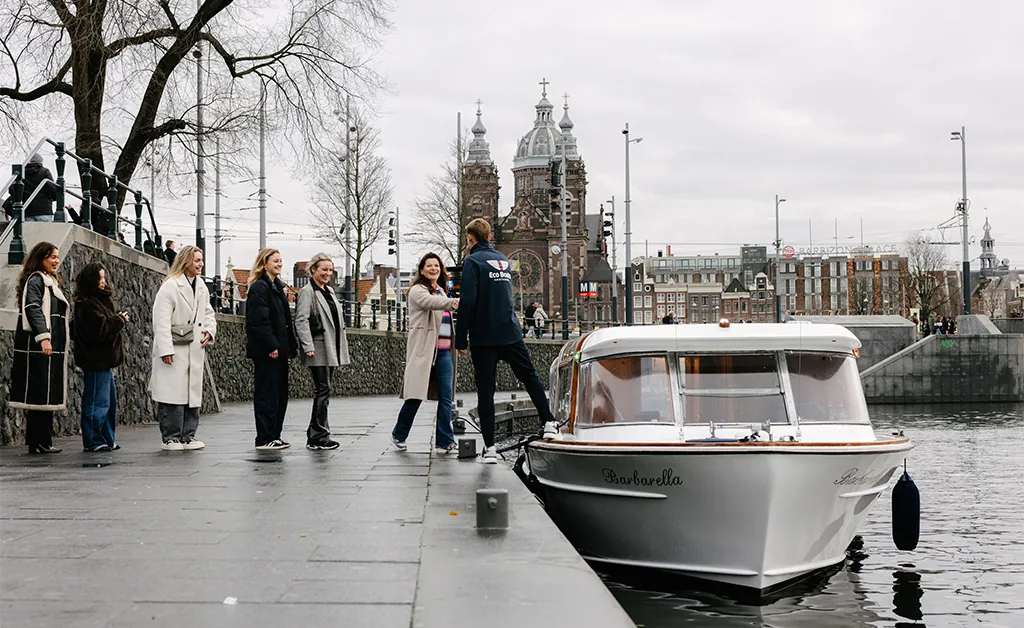 salonboot huren amsterdam grote groep