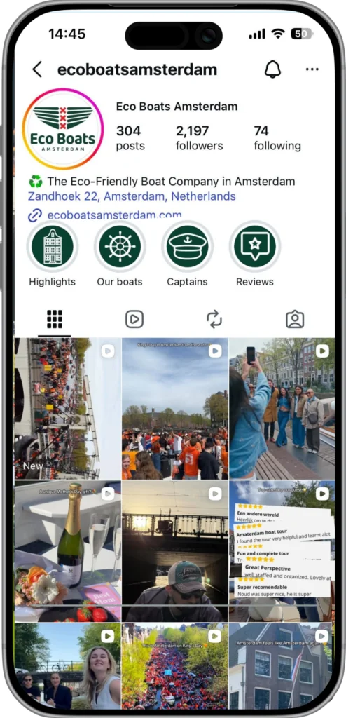 Follow the adventure on social media